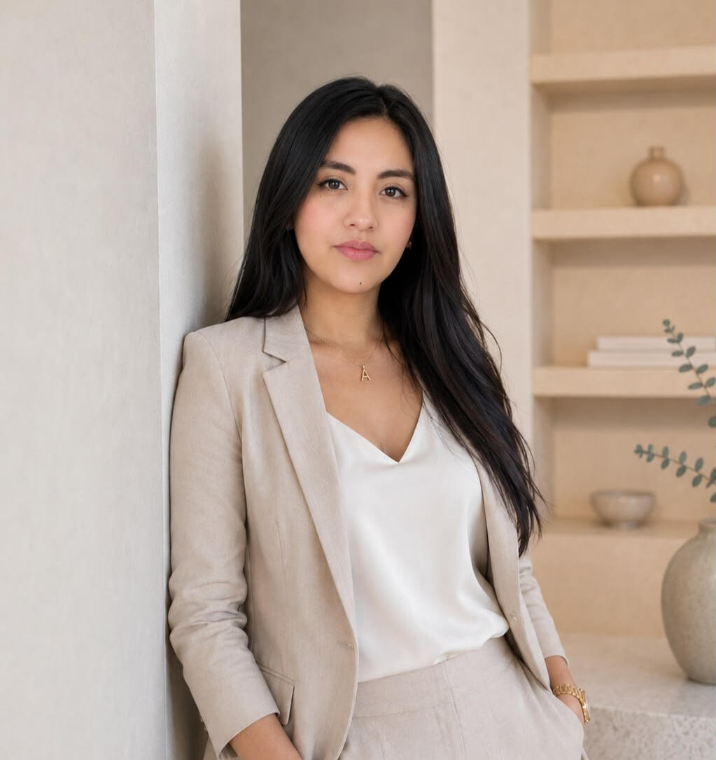 Retrato profesional de Areli Ruiz Toriz, consultora Fiscal en México